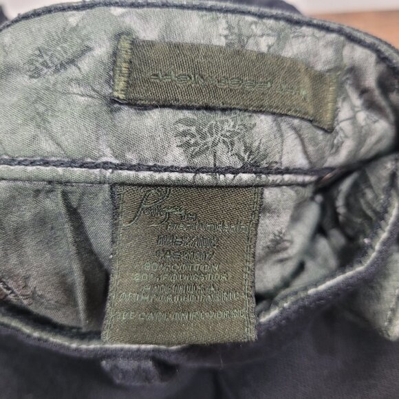 EUC Paige Jeans Women's sz 25 Black Straight Leg Low Rise Premium Denim Jeans - Picture 8 of 10